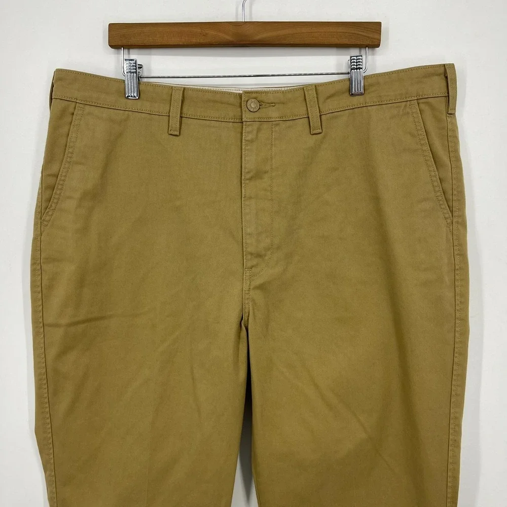 Levi's XX‎ Chino Pants Men's Size 40 Khaki Straight Leg Cotton Blend